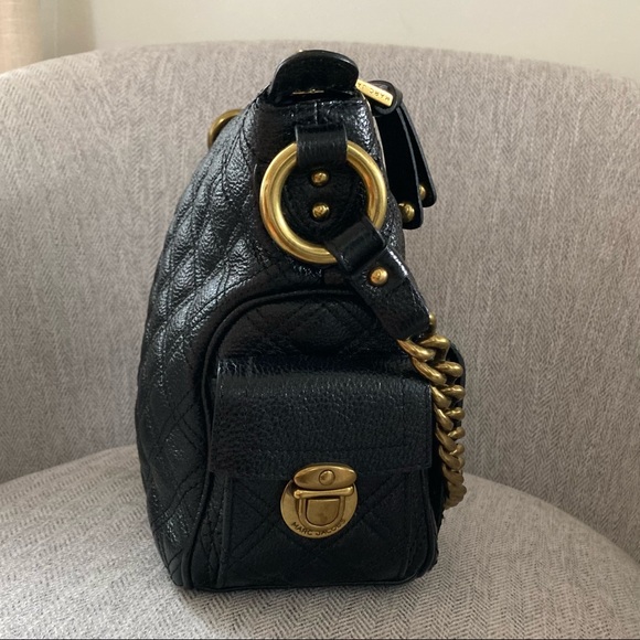 Marc Jacobs Blake Quilted Leather Leather Shoulder Bag - Picture 6 of 12